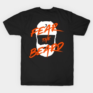 Anaheim Ducks Radko Gudas Fear the Beard orange and white T-Shirt